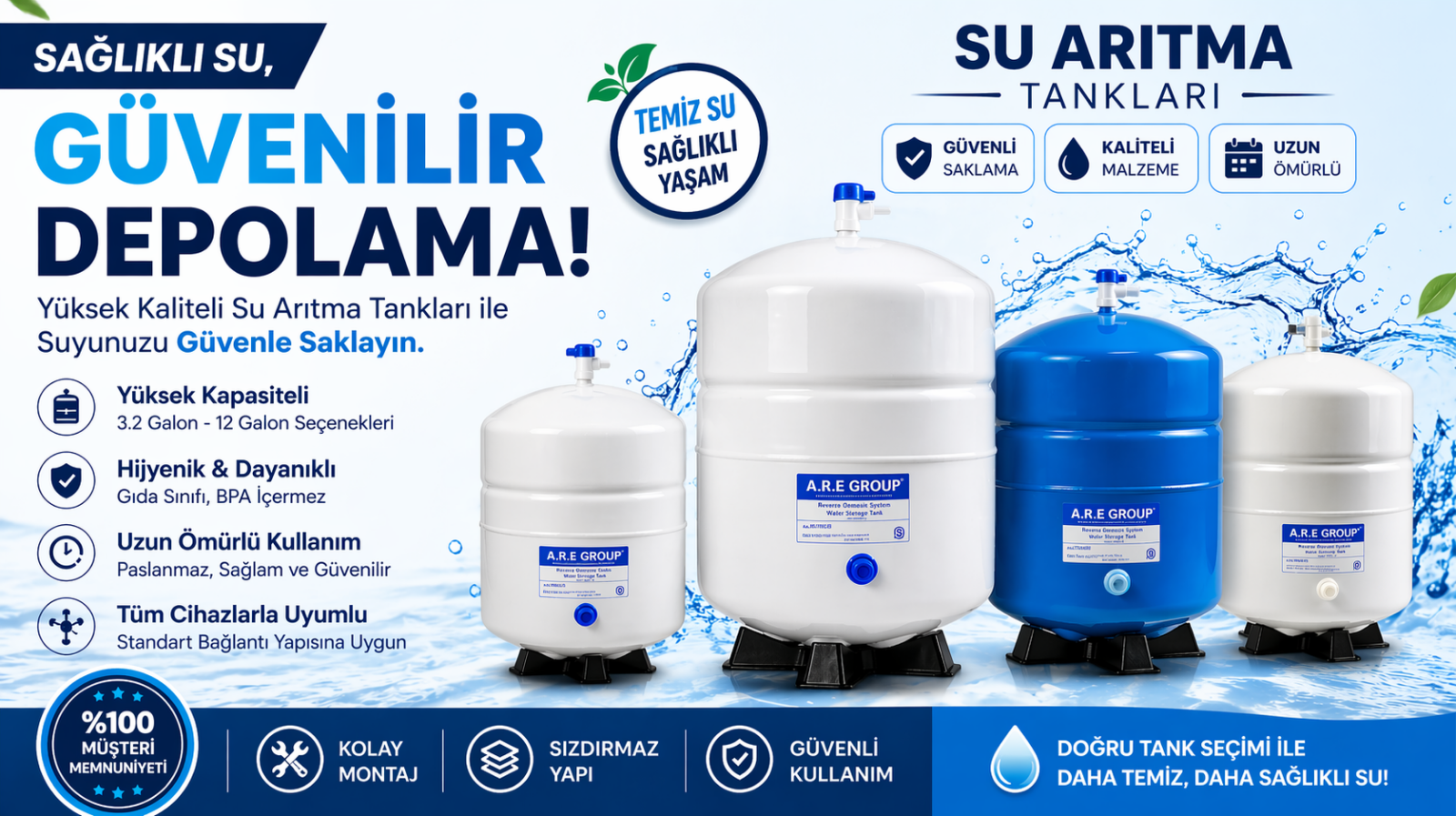 SU ARITMA TANKLARI